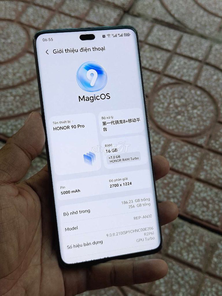 Honor 90 Pro bản ram 16gb hiếm . Mua bán Điện thoại tại Huyện Hòa Thành Tây Ninh được đăng bởi Phong  hình 1