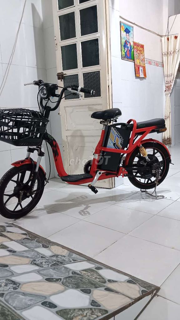 Thanh lý xe đạp điện pega đỏ đen.mọi chức năng tốt. Mua bán Xe điện tại Huyện Hòa Thành Tây Ninh được đăng bởi thaonguyen hình 2