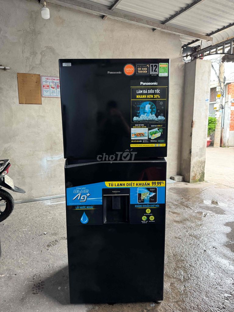 Tủ lạnh Panasonic Inverter 326L 2 cánh Đen. Mua bán Tủ lạnh tại Huyện Hóc Môn Tp Hồ Chí Minh được đăng bởi tp hình 1