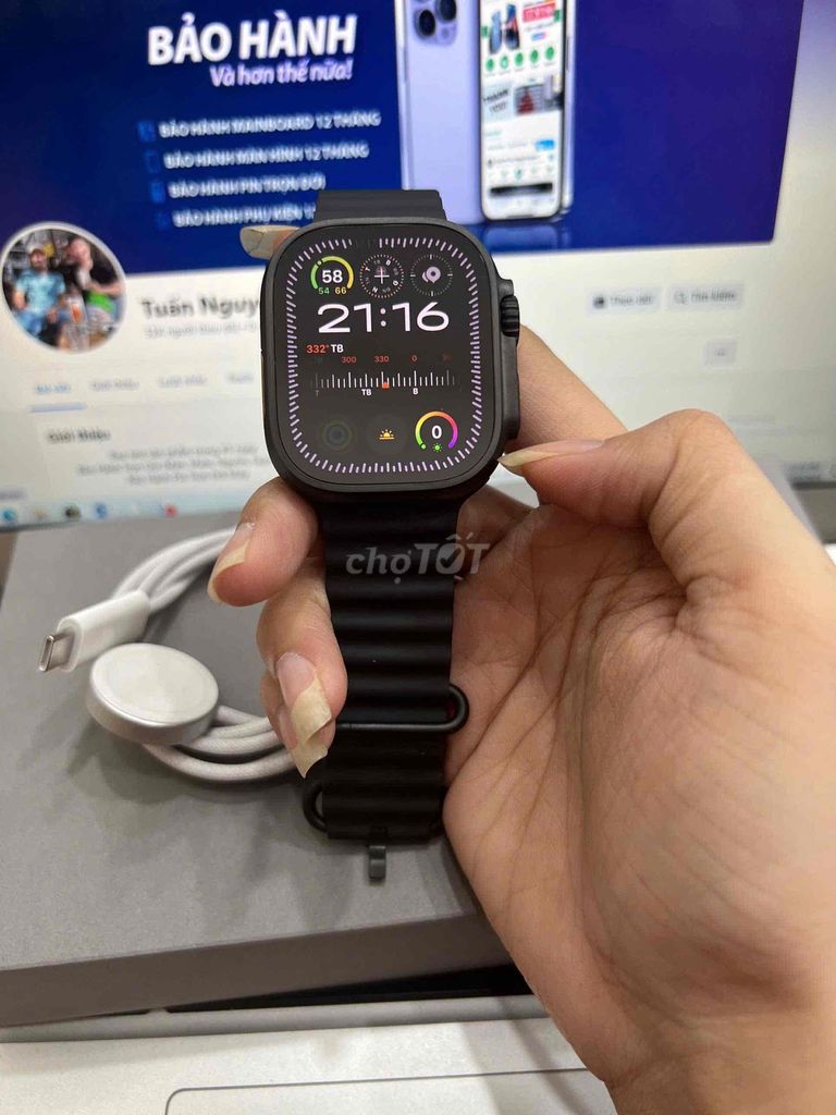 apple watch ultra 2 đẹp fullbox