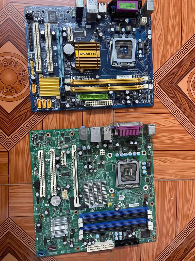 Mainboard Gigabyte MSI G31 MS-7594 Xanh. Mua bán Linh kiện (RAM, Card...) tại Huyện Thường Tín Hà Nội được đăng bởi nguyễn đình khá hình 1