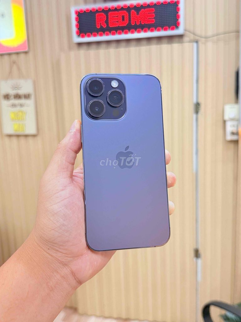 Apple iPhone 14 Pro Max 256GB Tím 100%. Mua bán Điện thoại tại Thành phố Đồng Xoài Bình Phước được đăng bởi Hoàng  Minh Phụng hình 1