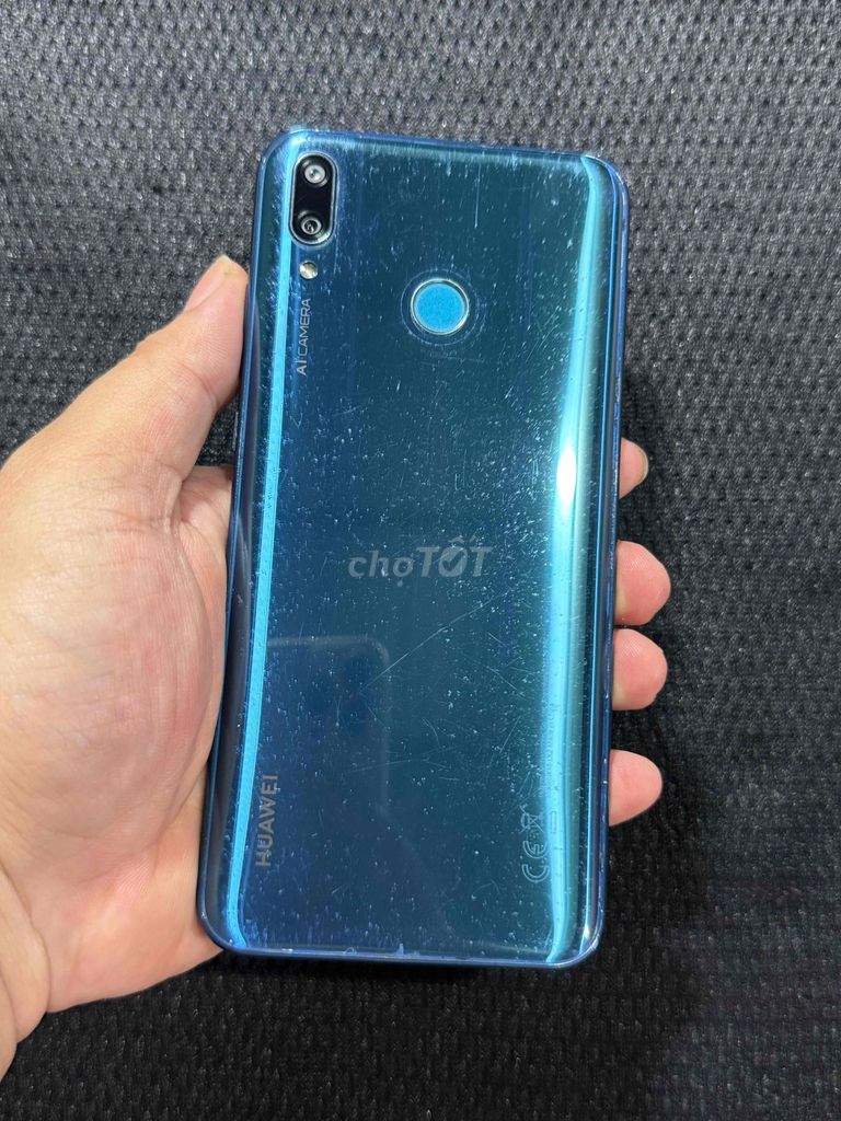 Huawei Y9 2019 4/64GB Xanh. Mua bán Điện thoại tại Huyện Củ Chi Tp Hồ Chí Minh được đăng bởi Nam 2666 hình 1