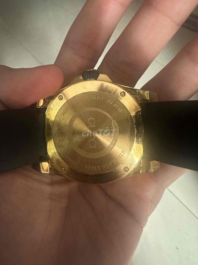 bán đồng hồ Gucci Dive Black Watch 45mm