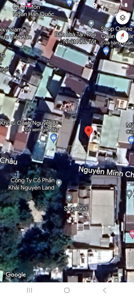 Cần bán nhà quận Tân Phú 195 mét vuông sau lưng bệnh viện Tân Phú