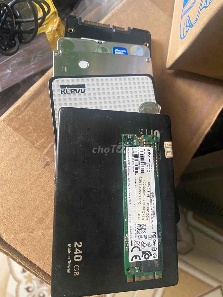 Ổ cứng SSD/HDD 120/256/500/1T lỗi bán xác. Mua bán Linh kiện (RAM, Card...) tại Quận 4 Tp Hồ Chí Minh được đăng bởi Trần Phú hình 1