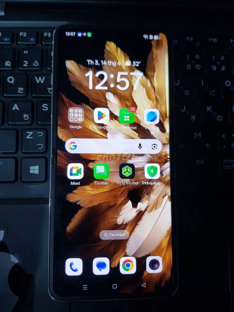 Oppo Find N3 Flip Trắng Như mới. Mua bán Điện thoại tại Quận Hoàng Mai Hà Nội được đăng bởi NGuyễn LonG hình 1