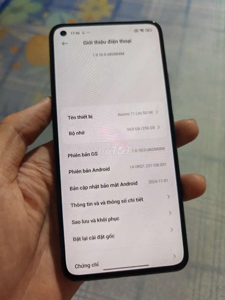 Mi 11 Lite 5G NE 8/256gb giao lưu