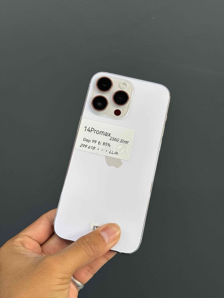 Apple iPhone 14 Pro Max 256GB Bạc Mỹ Đã sử dụng. Mua bán Điện thoại tại Quận Ninh Kiều Cần Thơ được đăng bởi DUY IPHONE  hình 1