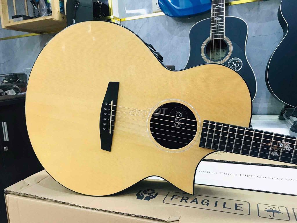 Đàn guitar Enya X2 Pro Vàng, Đen. Mua bán Nhạc cụ tại Thành phố Mỹ Tho Tiền Giang được đăng bởi Ông Giáo Quánh Đờn hình 1