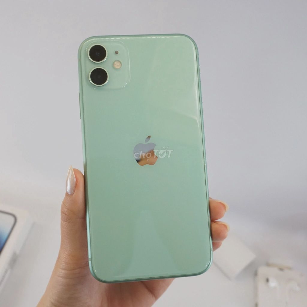 Apple iPhone 11 64GB Xanh lá Mới. Mua bán Điện thoại tại Huyện Củ Chi Tp Hồ Chí Minh được đăng bởi Tan Khang hình 1