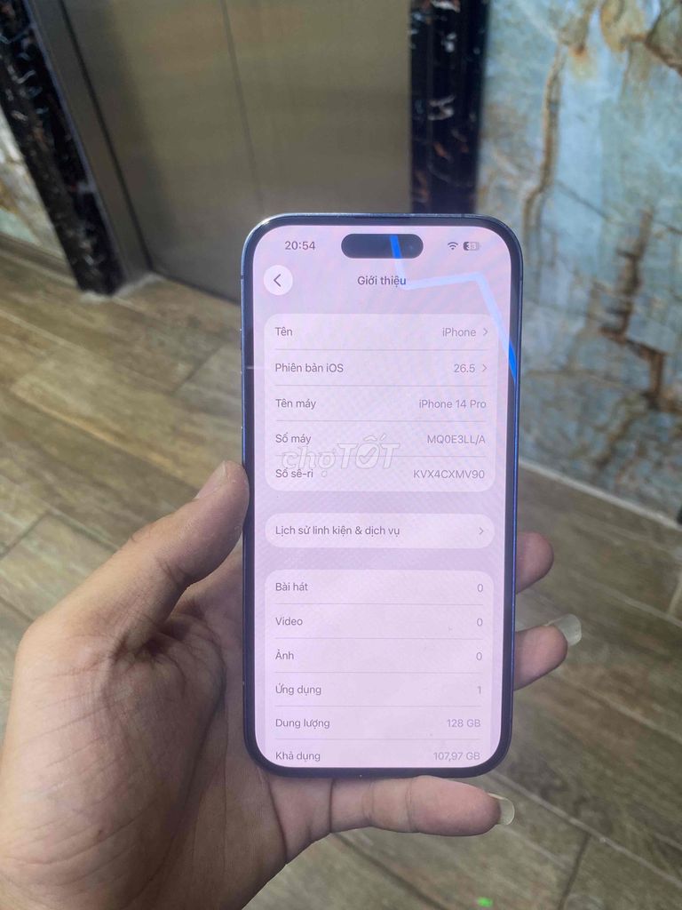 iPhone 14 Pro 128GB Tím. Mua bán Điện thoại tại Quận Đống Đa Hà Nội được đăng bởi Đỗ Chí Công hình 1