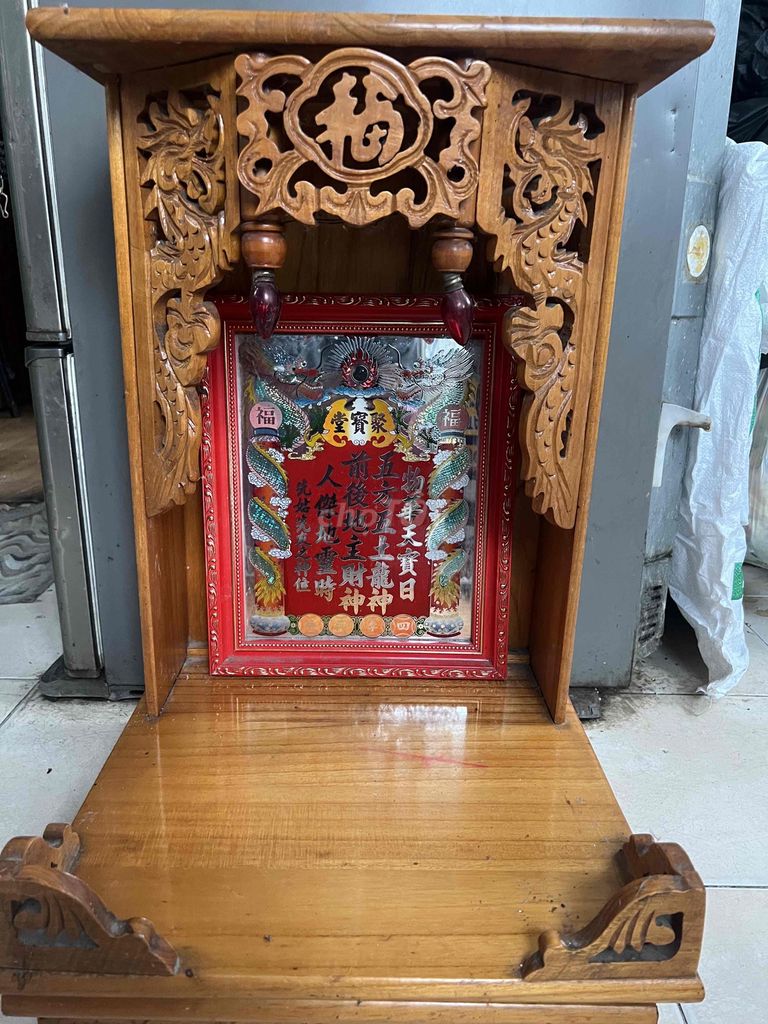 Bàn thờ Gỗ Nâu. Mua bán Nội thất, đồ gia dụng khác tại Quận 3 Tp Hồ Chí Minh được đăng bởi Hoàng Oanh hình 1