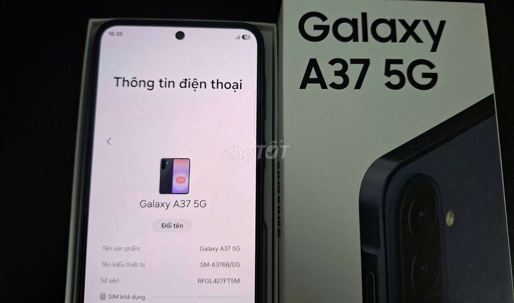 A37 5G 8GB/256GB . Mua bán Điện thoại tại Quận 5 Tp Hồ Chí Minh được đăng bởi Mr Vượng Thuê Xe Hoa hình 1