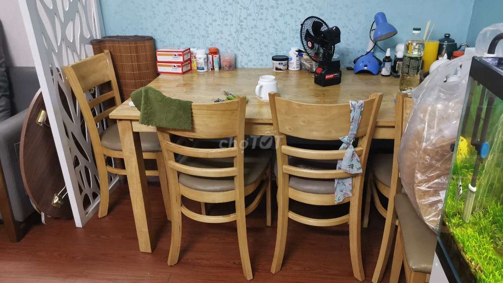 Bộ bàn ăn gỗ xoan đào 6 ghế chắc chắn. Mua bán Bàn ghế tại Quận Đống Đa Hà Nội được đăng bởi Mr hiệp hình 1