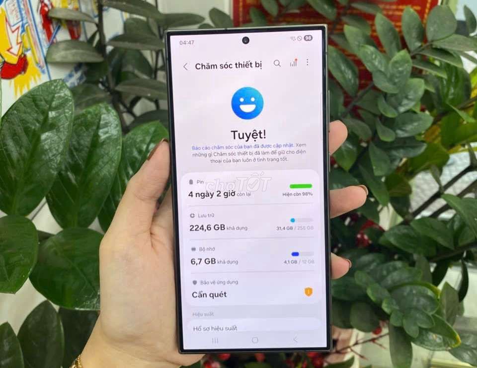 Samsung Galaxy S24 Ultra Xám 256GB - Còn BH. Mua bán Điện thoại tại Quận 1 Tp Hồ Chí Minh được đăng bởi Minh phương hình 1
