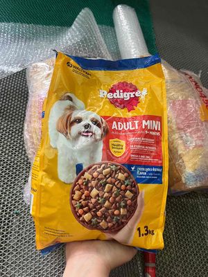 Hạt Pedigree 1.3kg 50k/bao thức ăn cho chó mèo