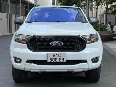 Ford Ranger 2022, màu trắng, số tự động, 42000km