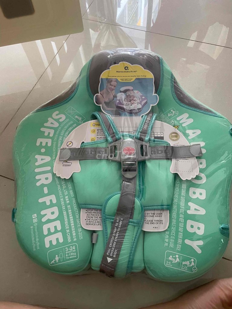 Phao bơi Mambobabyfloat Chest Baby Float. Mua bán Mẹ và bé tại Quận 7 Tp Hồ Chí Minh được đăng bởi Trâm Bùi hình 1