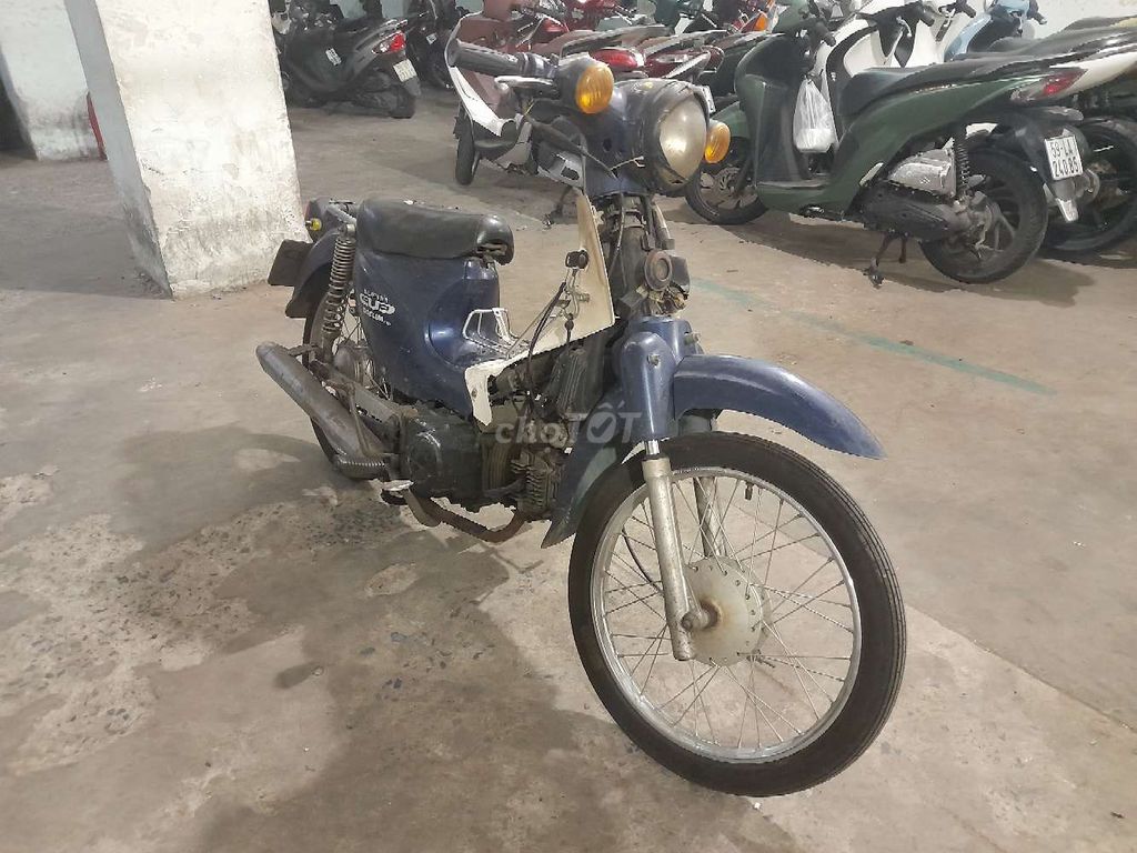 Daelim Cub 50 Xanh dương. Mua bán Xe máy tại Quận 5 Tp Hồ Chí Minh được đăng bởi Lê Khôi hình 2