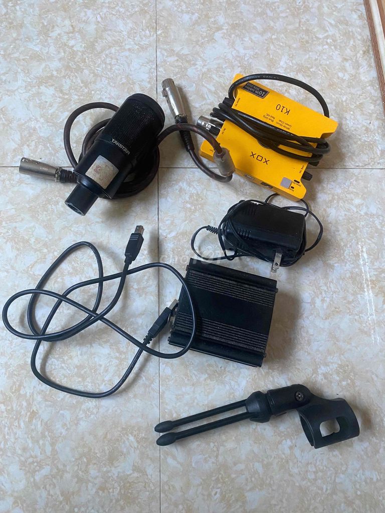 Pass bộ thu âm - soundcard, micro, cục nguồn. Mua bán Tivi, Âm thanh tại Quận Liên Chiểu Đà Nẵng được đăng bởi dn ph hình 1