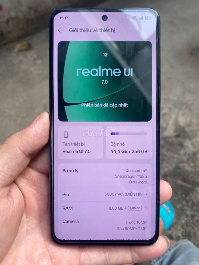Realme 12 8GB 256GB Xanh. Mua bán Điện thoại tại Quận Tân Phú Tp Hồ Chí Minh được đăng bởi Hội Đồ Điện Tử hình 1