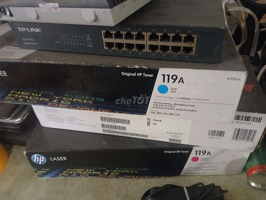 Hộp mực HP 119A Cyan, Magenta Nguyên seal. Mua bán Đồ dùng văn phòng tại Thành phố Bắc Ninh Bắc Ninh được đăng bởi nam mr hình 1