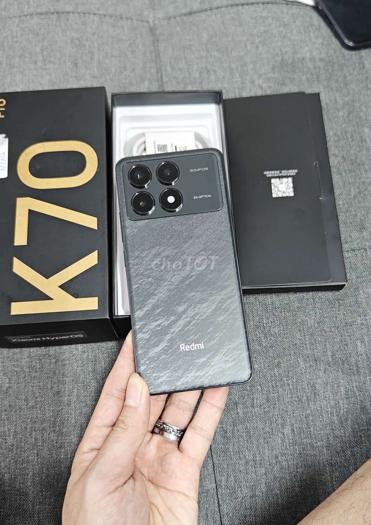 K70 Pro 12/256 Fullbox, Chip Snap 8 Gen 3, Giá Tốt