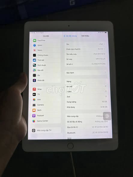 Apple iPad Gen 5 16GB Trắng. Mua bán Máy tính bảng tại Quận 1 Tp Hồ Chí Minh được đăng bởi Hội Đồ Điện Tử hình 1