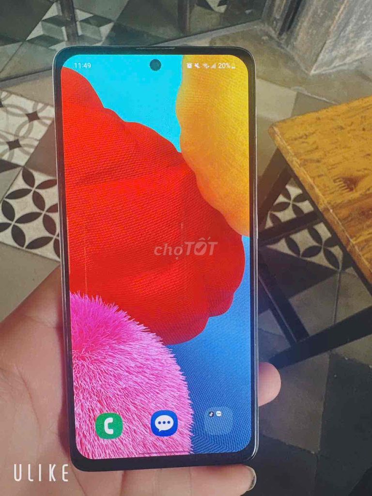 Samsung A51 8GB/128GB Đen. Mua bán Điện thoại tại Thành phố Thuận An Bình Dương được đăng bởi dt thanh ly hình 1