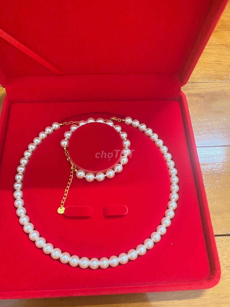 Vòng cổ ,tay Ngọc trai. Mua bán Phụ kiện thời trang khác tại Quận Nam Từ Liêm Hà Nội được đăng bởi Kimngan JP hình 1