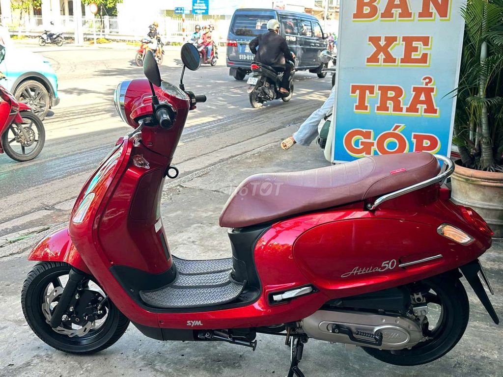 Attila 50cc ( e có bán góp ). Mua bán Xe máy tại Quận Ninh Kiều Cần Thơ được đăng bởi MINH THIỆN bán xe trả góp hình 3