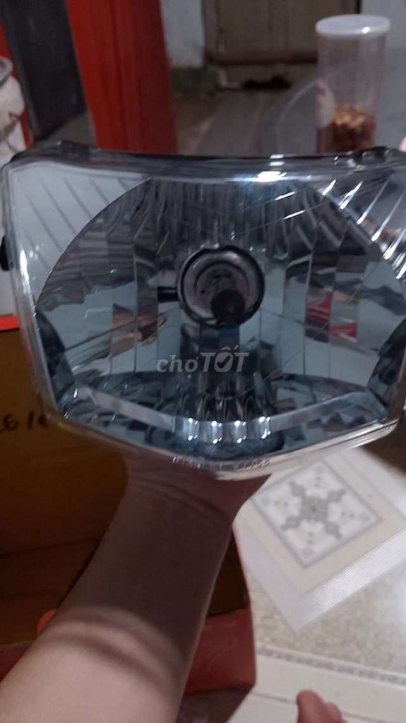 Đèn pha xe wave 119 máy mới, màu trong suốt. Mua bán Phụ tùng xe tại Huyện Châu Thành Bến Tre được đăng bởi Ny Na hình 2