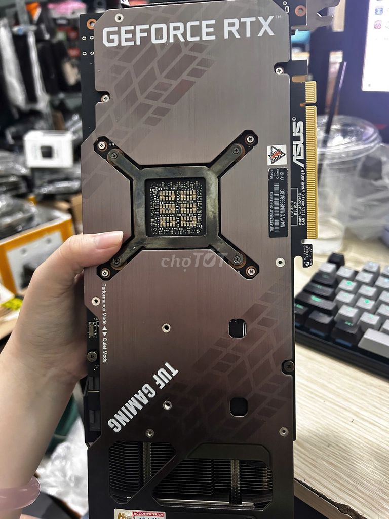Card đồ họa ASUS TUF GAMING GEFORCE RTX Đen. Mua bán Linh kiện (RAM, Card...) tại Quận Tân Phú Tp Hồ Chí Minh được đăng bởi phan thị hoàng phượng hình 1