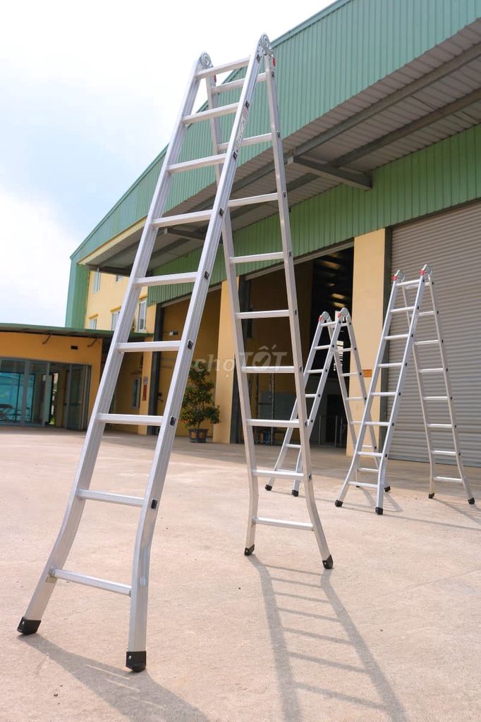 Thang nhôm chữ A 2m ruỗi thẳng 4m. Mua bán Đồ chuyên dụng, Giống nuôi trồng tại Quận Cầu Giấy Hà Nội được đăng bởi Nguyễn Đức Kiên hình 1