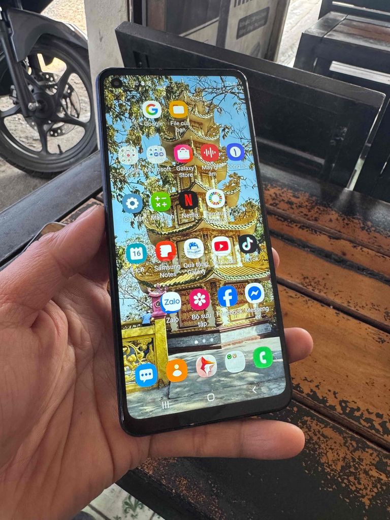 Samsung Galaxy A21s 32GB Xanh full. Mua bán Điện thoại tại Thành phố Biên Hòa Đồng Nai được đăng bởi LUCAS 6868 hình 1