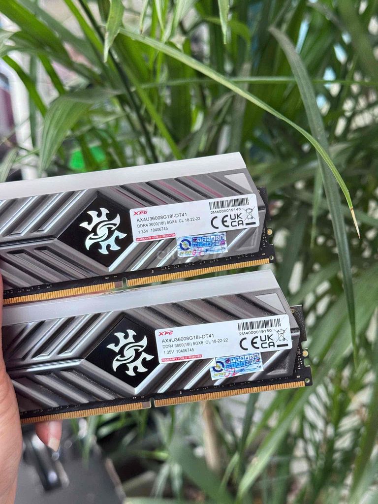 kit ram d4 8Gx2 buss 3600 RGB, bh trọn đời. Mua bán Linh kiện (RAM, Card...) tại Quận Gò Vấp Tp Hồ Chí Minh được đăng bởi Khánh An hình 1