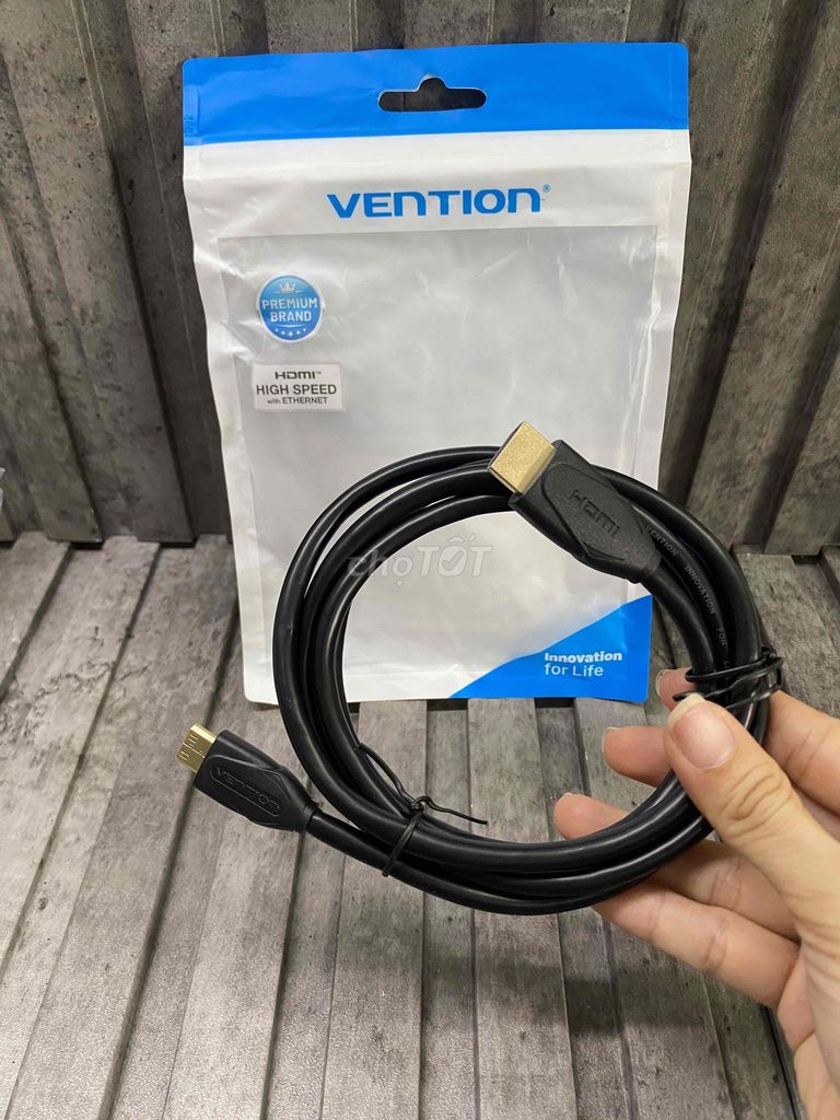 Cáp HDMI Vention HDMI 2.0 18Gbps 4K@60Hz Đen. Mua bán Phụ kiện (Màn hình, Chuột...) tại Huyện Nhà Bè Tp Hồ Chí Minh được đăng bởi Trân hình 1