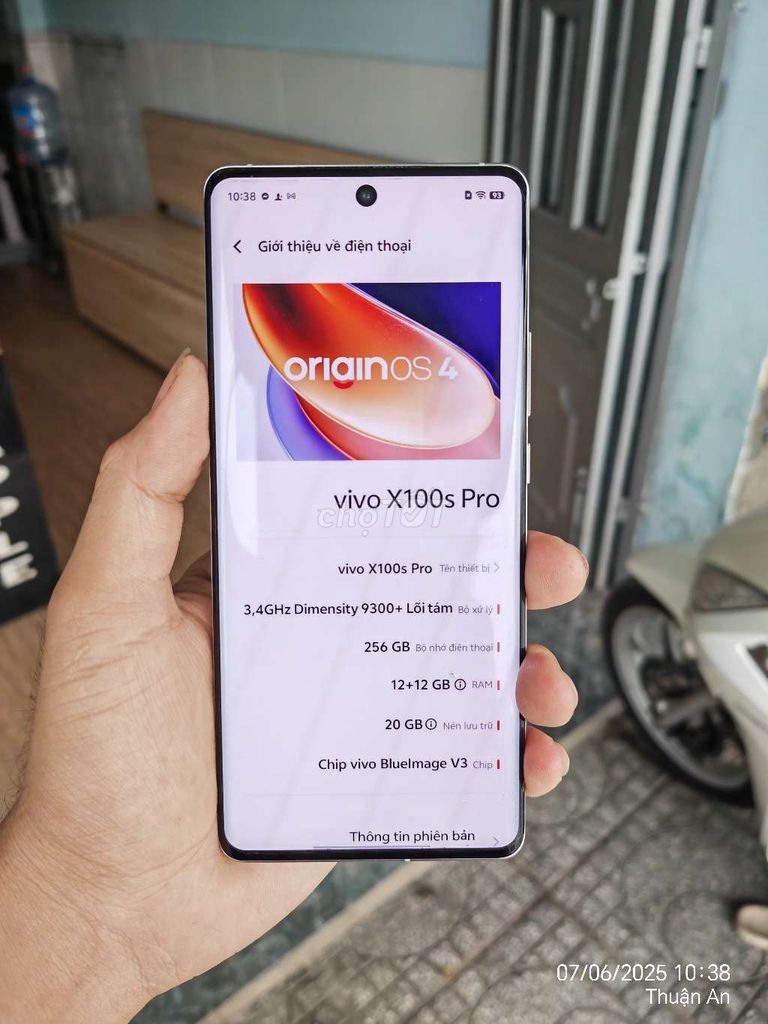 💥Vivo X100S Pro bản 12/256G titan có nhận GL. Mua bán Điện thoại tại Thành phố Thuận An Bình Dương được đăng bởi T Mobile hình 4