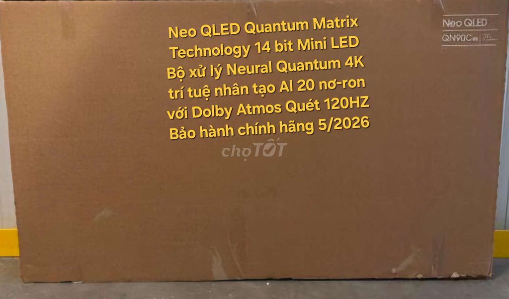 TV NEO QLED 75QN90c 75in NEO QLED 120Hz BH 05/2026