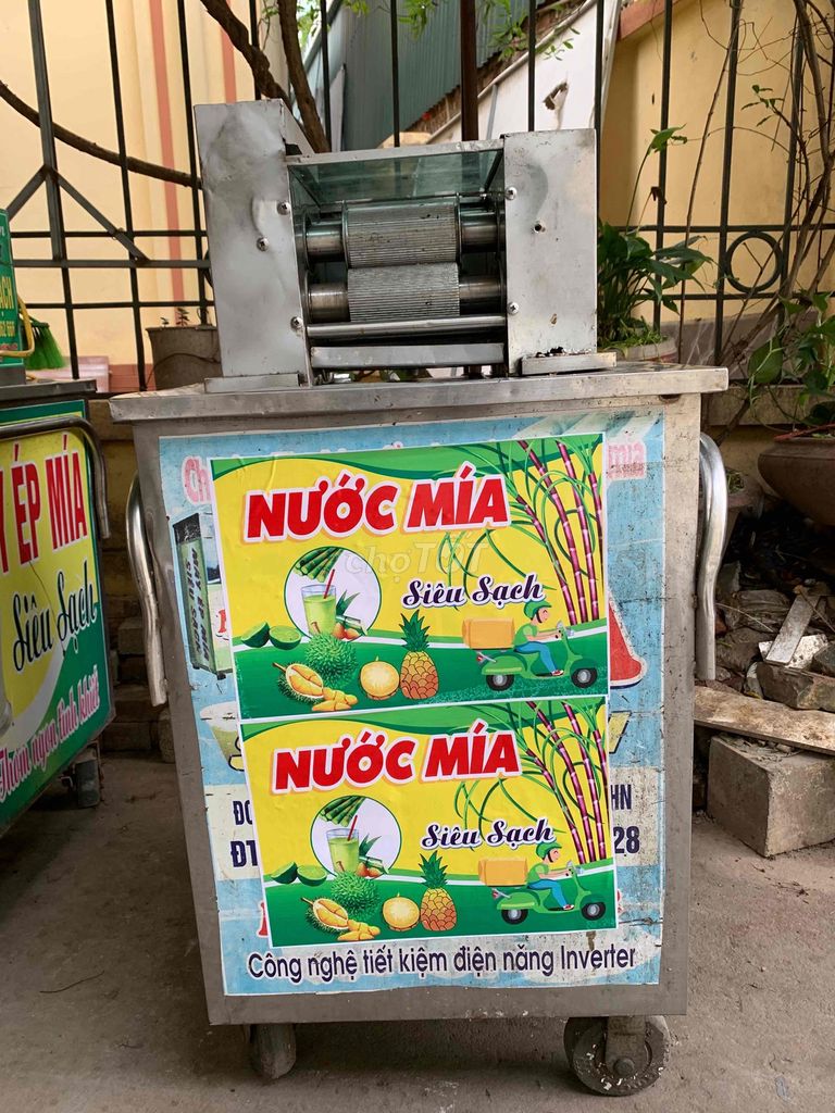 thanh lý máy ép nước mía
