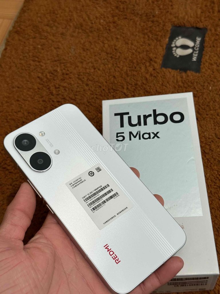 Xiaomi Redmi Turbo 5 Max ram 12/256 fullbox bán. Mua bán Điện thoại tại Thành phố Thủ Dầu Một Bình Dương được đăng bởi Hoàng hải hình 1