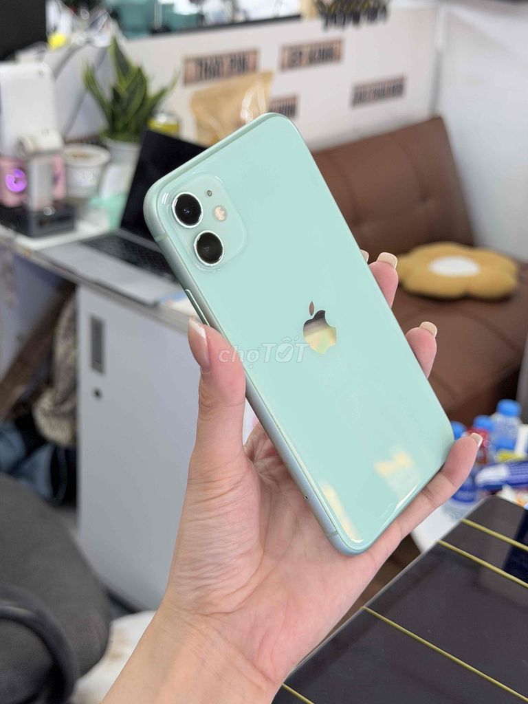 Apple iPhone 11 64GB Xanh Mint Like New Hỗ Trợ Góp. Mua bán Điện thoại tại Quận 8 Tp Hồ Chí Minh được đăng bởi CA REM BÁN TÁO hình 1