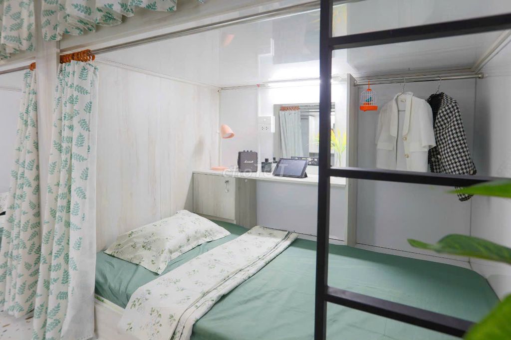 Còn trống 1 sleepbox NGANG 2m cho nữ ở Đa Kao quận 1 chỉ 1,7tr/tháng