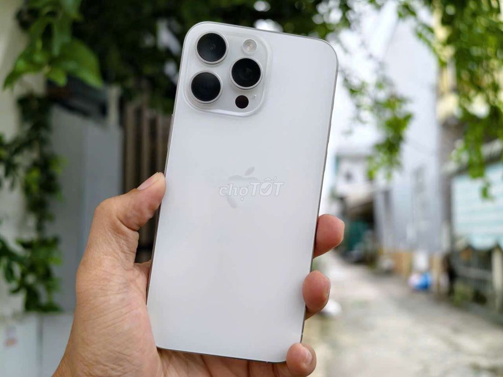 Apple iPhone 15 Pro Max 256GB Trắng. Mua bán Điện thoại tại Quận Ninh Kiều Cần Thơ được đăng bởi Lê Khang hình 1