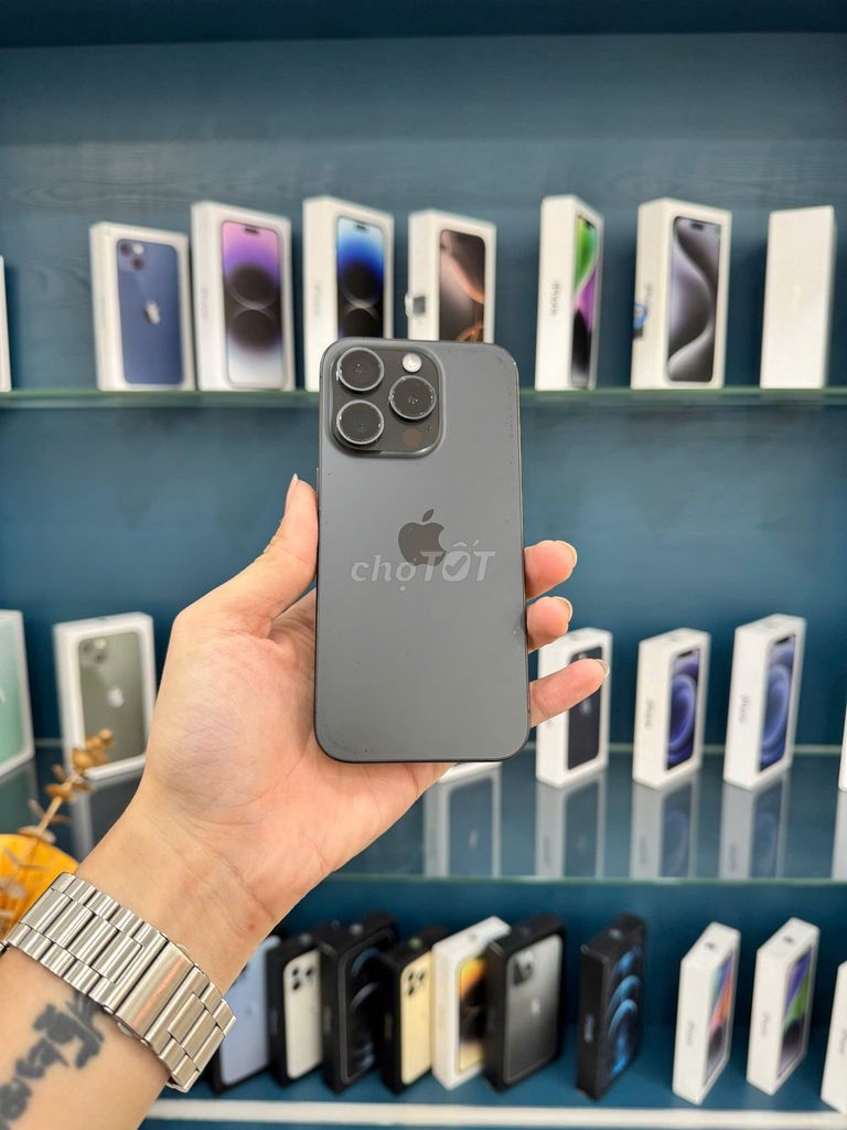 iPhone 15 Pro 128GB Titan Đen zin nguyên bản Pin94