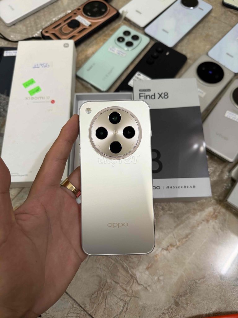 Oppo Find X8 Bạc 16GB/512GB chính hãng. Mua bán Điện thoại tại Quận Tân Bình Tp Hồ Chí Minh được đăng bởi Nguyễn Thắng Mobile hình 1
