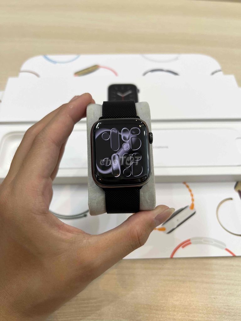 Apple Watch Series 7/45 Thép Đen esim. Mua bán Thiết bị đeo thông minh tại Quận Đống Đa Hà Nội được đăng bởi Cửa Hàng AZ Shop chuyên Apple Watch hình 1
