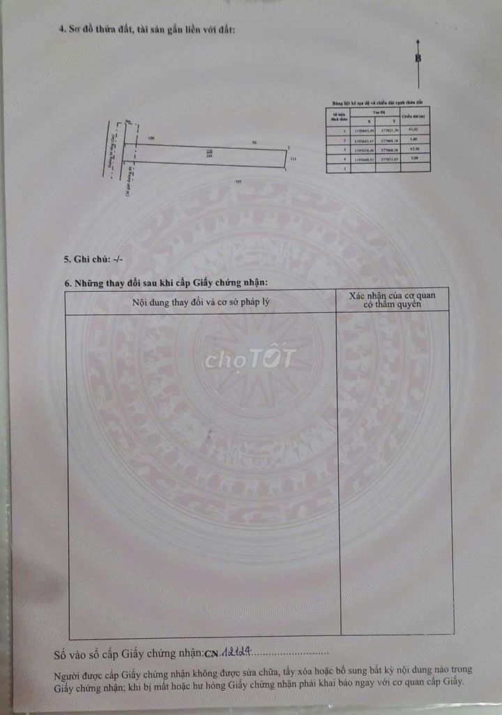 Đất thổ cư Long An sổ chính chủ 11x60m(tổng 660 m2) mặt tiền đường 12m