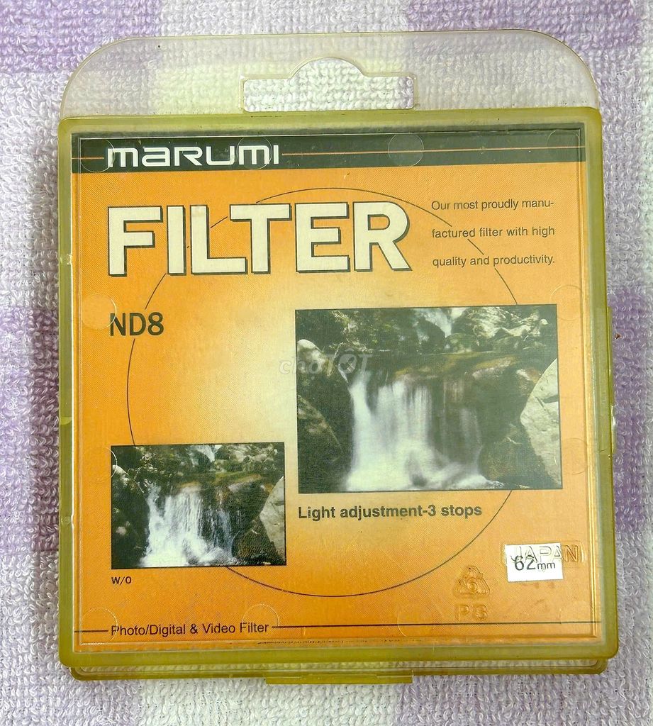 Kính lọc ND Marumi ND8 62mm Nhật Bản. Mua bán Máy ảnh, Máy quay tại Quận Phú Nhuận Tp Hồ Chí Minh được đăng bởi hoa le 4 hình 1